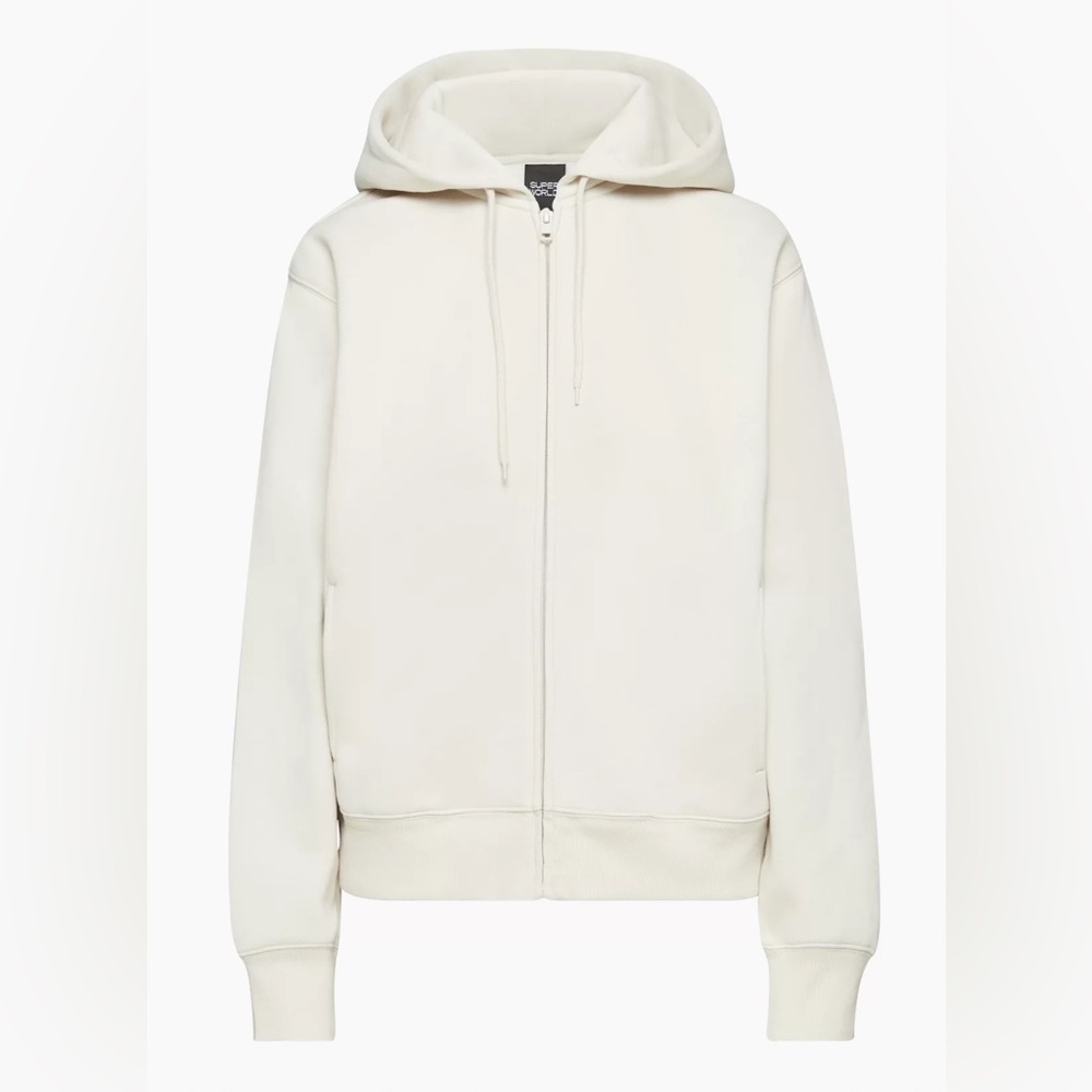 Aritzia Super World Super Fleece Relaxed Zip-up Hoodie